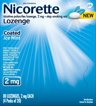 106600XA Nicorette Ice Mint 2 mg 80 Lozenges.JPG